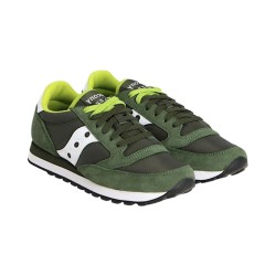 Saucony Jazz Originals 2044-275 sneakers unisex in camoscio e tessuto verde