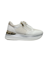 QUEEN HELENA X28-32 sneakers donna in similpelle color bianco Queen Helena - 1 Queen Helena Shoes scarpe donna primavera estate 