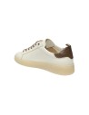 EXTON 324 sneakers uomo in pelle beige Exton - 3 Exton scarpe casual uomo in vera pelle beige chiaro e marrone 