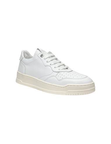 EXTON 457 sneakers uomo in pelle bianco Exton - 3 Exton scarpe casual uomo in vera pelle bianco 