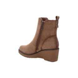 Refresh 171009 stivaletti donna in camoscio camel 2