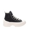 REFRESH 170803 sneakers alte donna in tessuto nero Refresh - 1 Refresh scarpe donna in tessuto nero con fondo in platform 