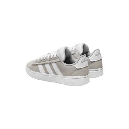 Adidas Grand Court Alpha 00s JH7234 sneakers uomo in camoscio grigio e bianco