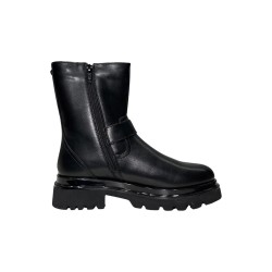 Keys K-10053 stivaletti donna in pelle nero 2
