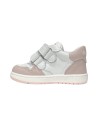 Balducci MSP4581B sneakers bambina primi passi in pelle bianco e rosa Balducci - 3 Balducci scarpe bambina con doppio velcro in 