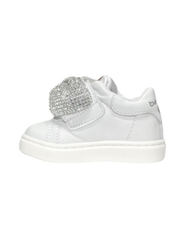 BALDUCCI CSP5708B scarpe bambina primi passi in pelle bianco Balducci - 3 Balducci scarpe eleganti bambina in vera pelle con fio