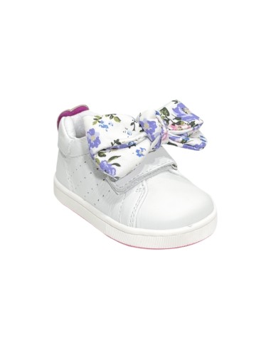 BALDUCCI CITA6353F scarpe bambina primi passi in pelle bianco fucsia Balducci - 2 Balducci Soft scarpe bambina in vera pelle con