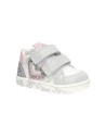 BALDUCCI MSP4670R scarpe bambina primi passi camoscio e tessuto bianco rosa Balducci - 3 Balducci scarpe bambina in camoscio e g