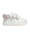 BALDUCCI CITA6350R scarpe bambina primi passi in pelle bianco rosa Balducci - 1 Balducci Soft scarpe bambina in vera pelle con d