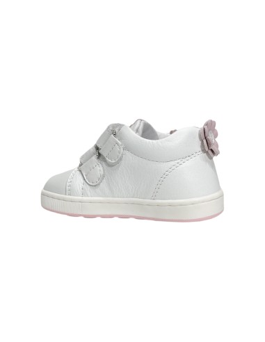 BALDUCCI CITA6350R scarpe bambina primi passi in pelle bianco rosa Balducci - 2 Balducci Soft scarpe bambina in vera pelle con d