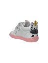 BALDUCCI CSP5760B scarpe bambina primi passi in pelle bianco rosa Balducci - 2 Balducci Soft scarpe bambina in vera pelle con ve