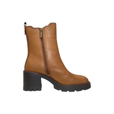 Carmela 161902 stivaletti donna in pelle camel