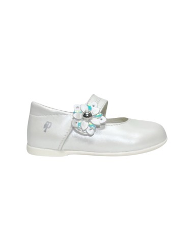 Primigi 5908811 ballerine bambina in pelle bianco perla Primigi - 1 Primigi bambina ballerine eleganti in vera pelle bianco perl