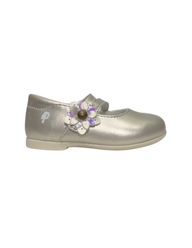 Primigi 5908800 ballerine bambina in pelle laminata platino Primigi - 1 Primigi bambina ballerine eleganti in vera pelle color p