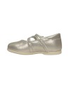 Primigi 5908800 ballerine bambina in pelle laminata platino Primigi - 2 Primigi bambina ballerine eleganti in vera pelle color p