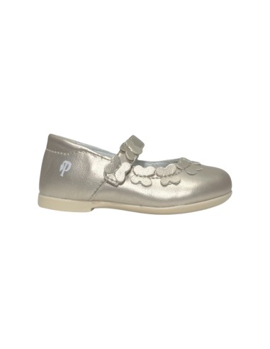 Primigi 5908600 ballerine bambina in pelle laminata platino Primigi - 1 Primigi bambina ballerine eleganti in vera pelle color p