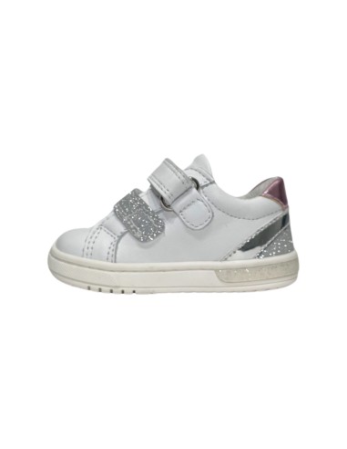 PRIMIGI 5905222 scarpe bambina primi passi in pelle bianco glicine Primigi - 2 Primigi scarpe bambina con apertura velcro in ver