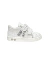 Primigi 5903033 sneakers bambina in pelle di pizzo bianco Primigi - 1 Primigi scarpe bambina primi passi in pelle con chiusura v