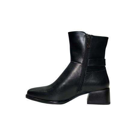 Laura Biagiotti 8765 stivaletti donna in similpelle nero