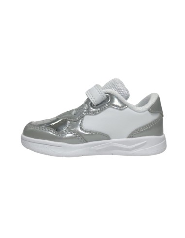 PRIMIGI 5945511 scarpe bambina in similpelle bianco silver Primigi - 2 Primigi Avant sneakers bambina con apertura velcro in sim