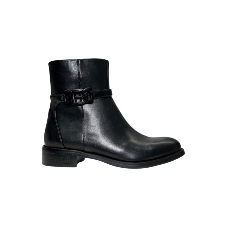 Laura Biagiotti 8763 stivaletti donna in similpelle nero