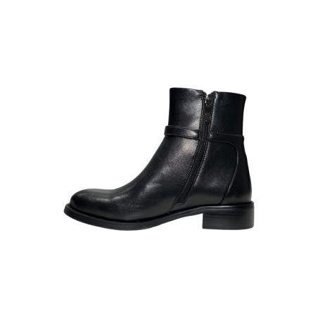 Laura Biagiotti 8763 stivaletti donna in similpelle nero