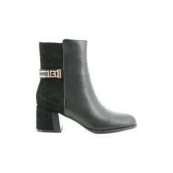 Laura Biagiotti 8350-24 stivaletti donna in similpelle nero