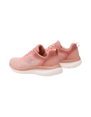 SKECHERS 13607/ROS scarpe sportive donna in tessuto rosa Skechers - 2 Skechers donna sneakers in tessuto traspirante con sottopi