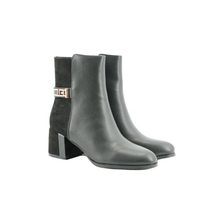 Laura Biagiotti 8350-24 stivaletti donna in similpelle nero