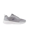 SKECHERS 232293/GRY scarpe sportive uomo in tessuto grigio Skechers - 1 Skechers scarpe ginnastica uomo in tela grigio 