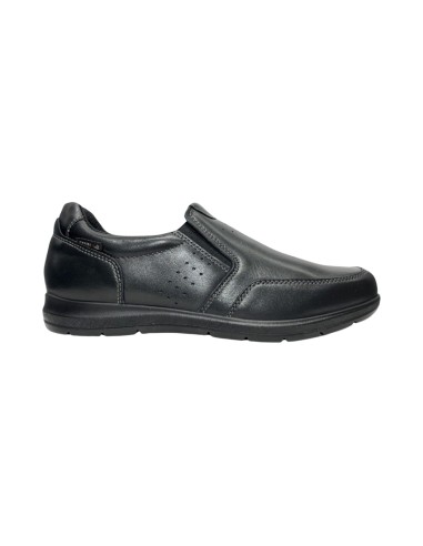 ENVAL SOFT 5708000 scarpe uomo in pelle nero Enval Soft - 1 Enval Soft slip on uomo linea comoda in vera pelle 