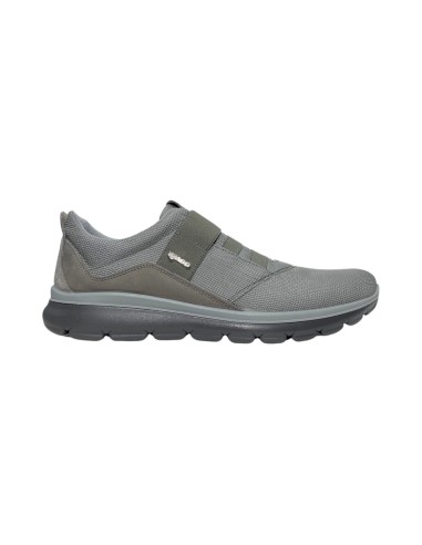 IGI&CO 5624911 scarpe uomo in tessuto corda grigio Igi&Co - 1 Igi&amp;Co slip on uomo linea comoda in tessuto traspirante grigio