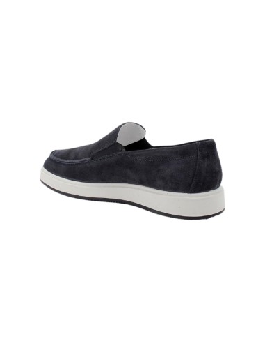 Igi&Co 5628600 slip on uomo in camoscio blu Igi&Co - 2 Igi&amp;Co mocassini uomo casual in camoscio blu 