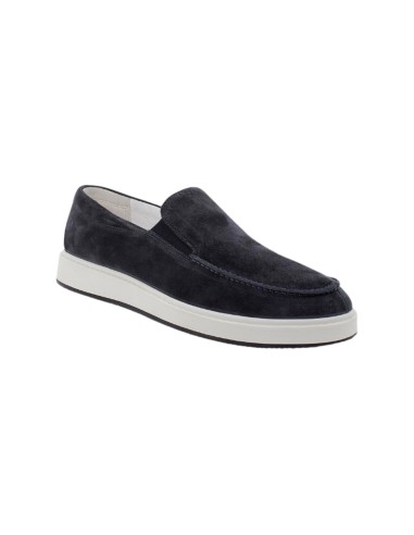 Igi&Co 5628600 slip on uomo in camoscio blu Igi&Co - 3 Igi&amp;Co mocassini uomo casual in camoscio blu 