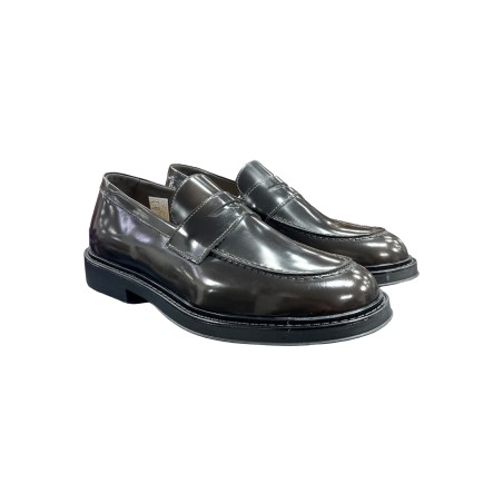 Exton 272 mocassini uomo in abrasivato cognac