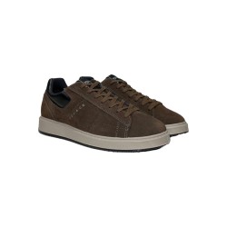 Igi&Co 6645533 sneakers uomo in camoscio marrone