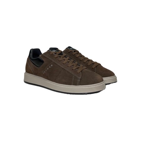 Igi&Co 6645533 sneakers uomo in camoscio marrone