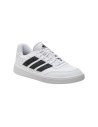 ADIDAS COURTBLOCK IF4033 scarpe sportive uomo in similpelle bianco e nero Adidas - 2 Adidas Courtblock sneakers casual uomo in e