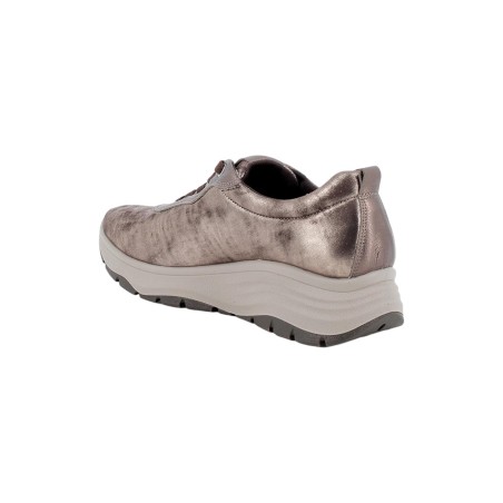 Enval Soft 6776622 sneakers donna linea comoda in laminato taupe