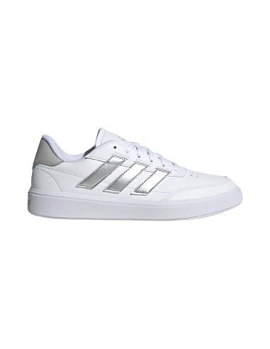 ADIDAS COURTBLOCK IF6465 scarpe sportive donna in similpelle bianco silver Adidas - 1 Adidas Courtblock sneakers sportive donna 