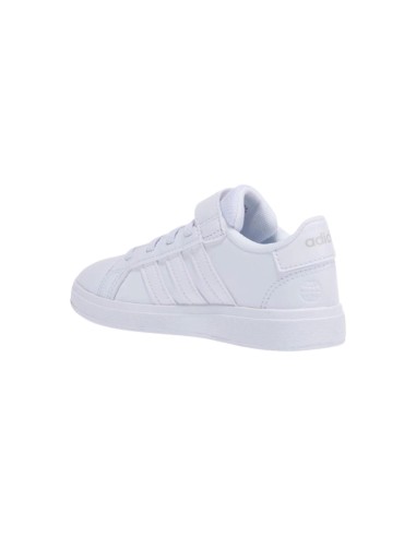 ADIDAS GRAND COURT 2.0 EL K FZ6160 scarpe sportive kids in similpelle bianco Adidas - 2 Adidas Grand Court 2.0 EL K sneakers spo