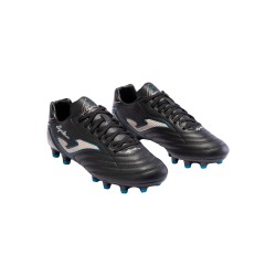Joma Aguila 2301 Black Gold Firm Ground scarpe uomo da calcio in similpelle 2