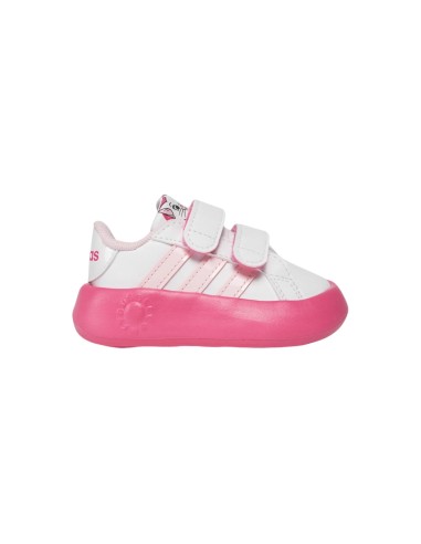 Adidas Grand Court 2.0 Marie CF I ID8015 sneakers bambino in pelle bianco pink Adidas - 1 Adidas Grand Court 2.0 scarpe sportive