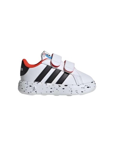 ADIDAS GRAND COURT 2.0 101 CF I ID8013 scarpe bambino in similpelle bianco nero Adidas - 1 Adidas Grand Court 2.0 101 CF I sneak