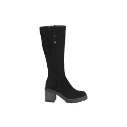 Refresh 172123 stivali donna in camoscio nero