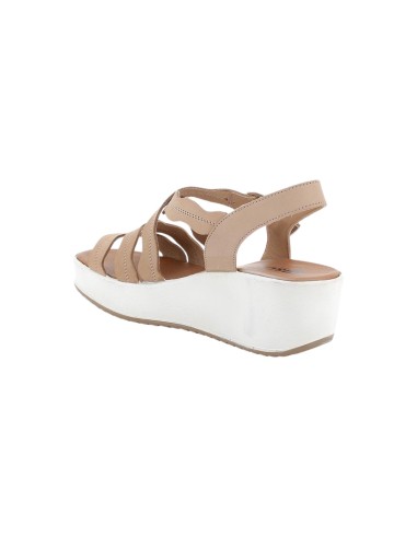Igi&Co 5668522 sandali donna in pelle nabuk beige Igi&Co - 2 Igi&amp;Co Sandali donna in vera pelle con chiusura fibbia 