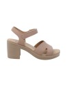 IGI&CO 5676411 sandali donna con tacco in pelle color corda beige Igi&Co - 1 Igi&amp;Co sandali estivi donna con tacco largo in 