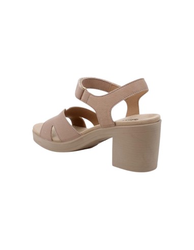 IGI&CO 5676411 sandali donna con tacco in pelle color corda beige Igi&Co - 2 Igi&amp;Co sandali estivi donna con tacco largo in 