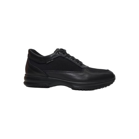 Enval Soft 7722000 sneakers uomo in pelle e tela nero