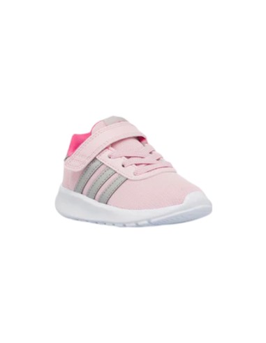 Adidas Lite Racer 3.0 EL I IE1135 sneakers bambina in tessuto rosa Adidas - 2 Adidas Lite Racer 3.0 EL I scarpe sportive bambina